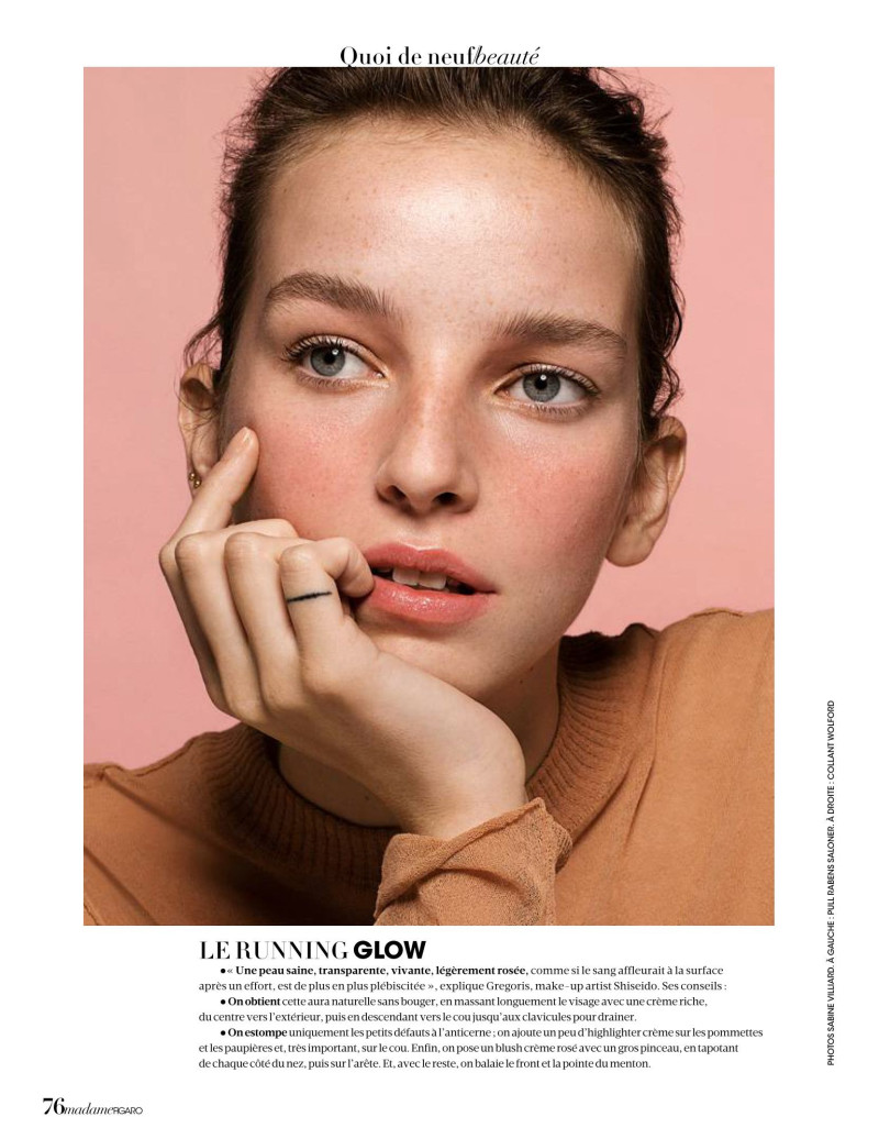 Jamilla Hoogenboom featured in Quoi De Neuf, January 2020