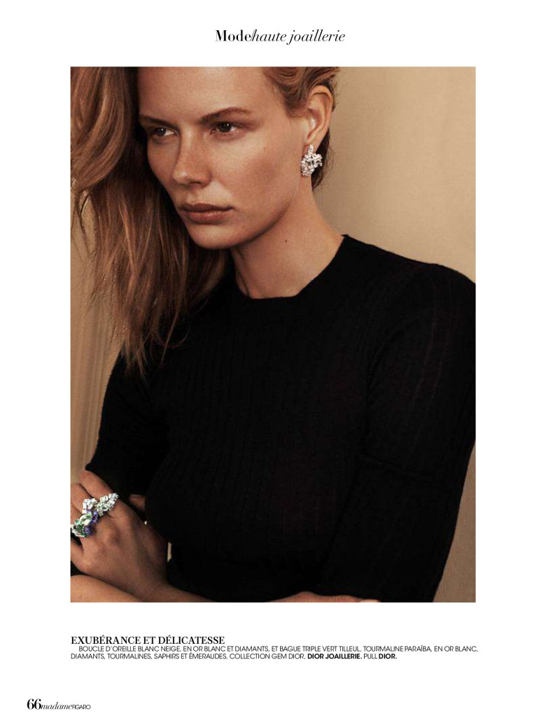 Marlijn Hoek featured in Féerie Moderne, June 2019