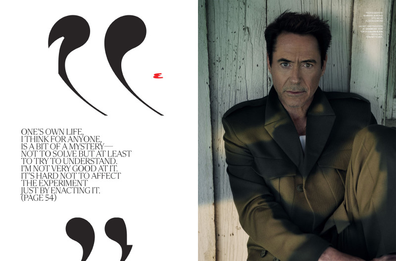 Robert Downey Jr. Acts Up, April 2024