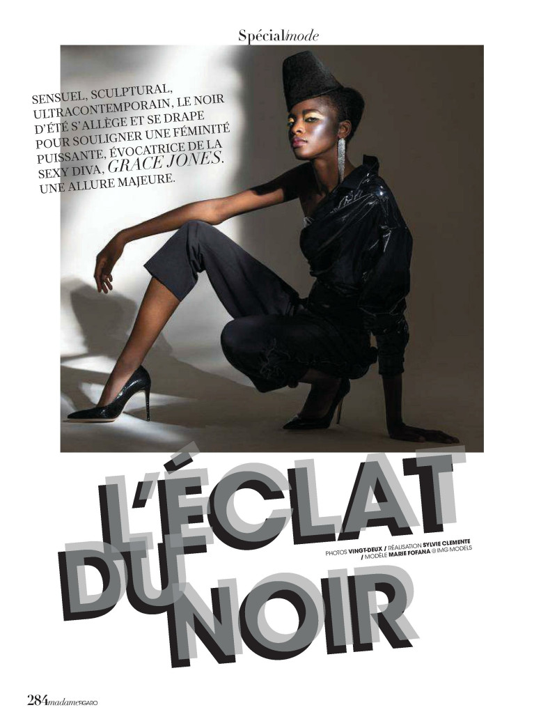 Marie Fofana featured in L\'éclat Du Noir, February 2019