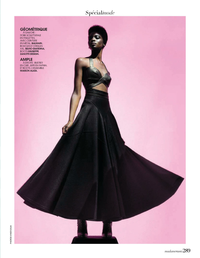 Marie Fofana featured in L\'éclat Du Noir, February 2019