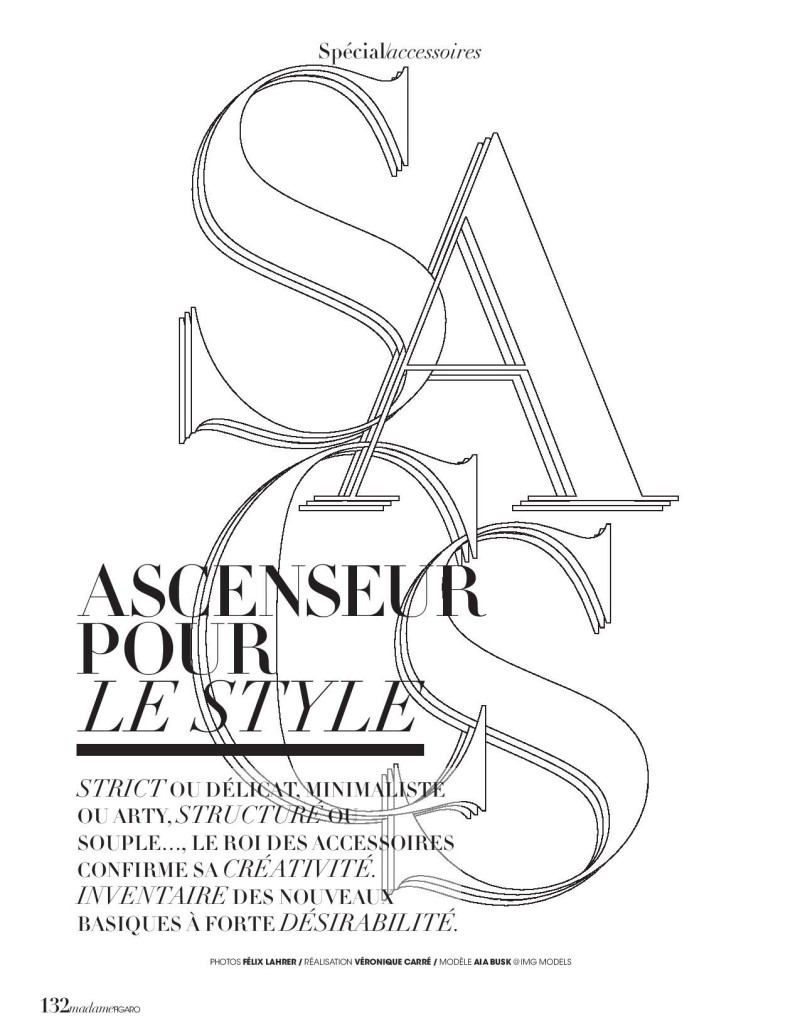 Ascenseur Pour Le Style, March 2019