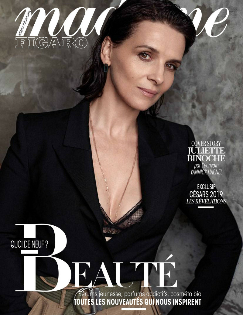 Juliette Binoche Le Feu Sacre, January 2019