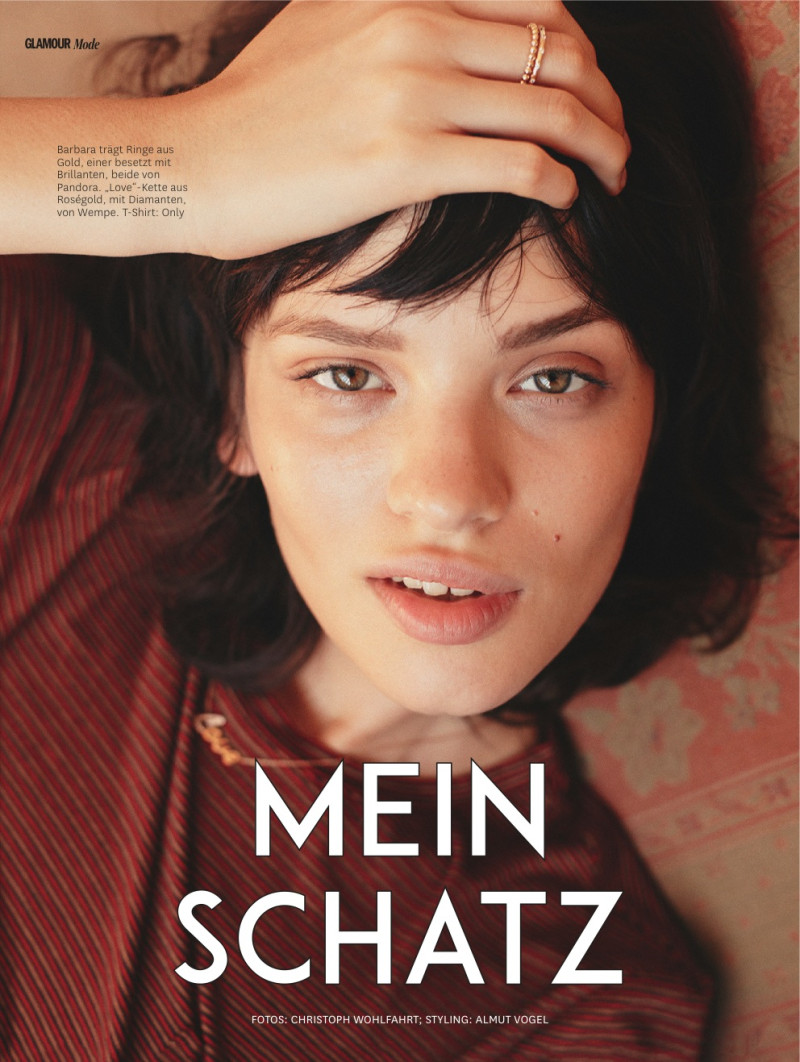 Barbara Maldonado featured in Mein Schatz, November 2016