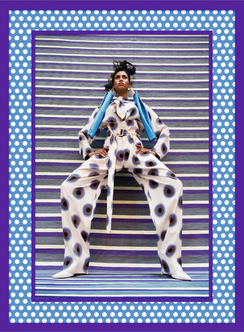 Imaan Hammam featured in Pattern Player, October 2020