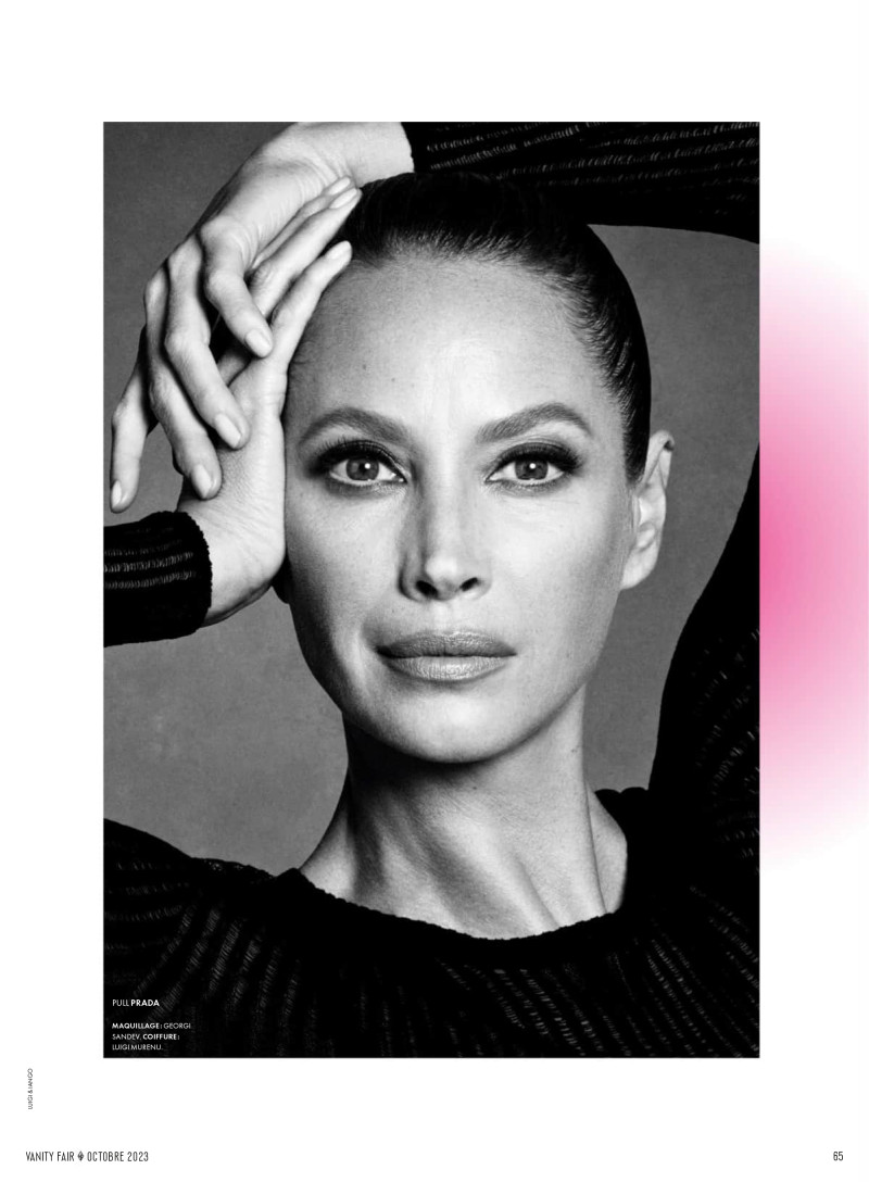 Christy Turlington featured in Mythologie de la beaute, October 2023