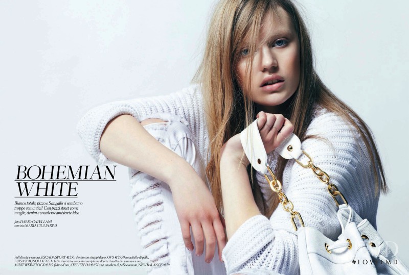 Elsa Brisinger featured in Bohemian White, April 2013