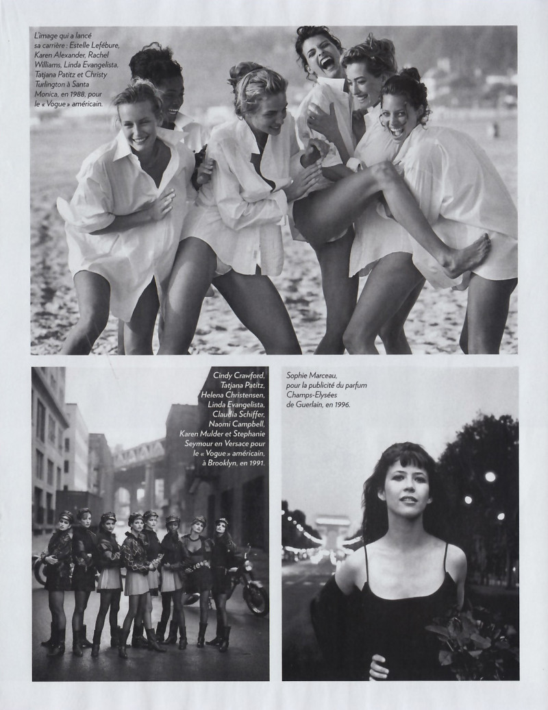 Christy Turlington featured in Peter Lindbergh le top des photographes, September 2019