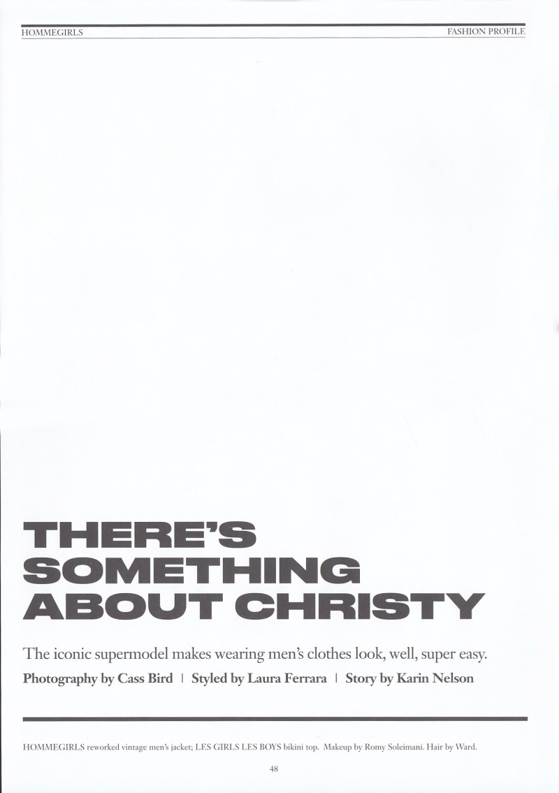 There\'s something about Christy, October 2019