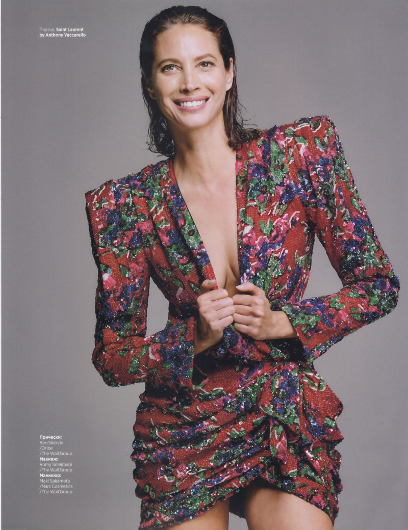 Christy Turlington featured in She knows her rights, October 2018