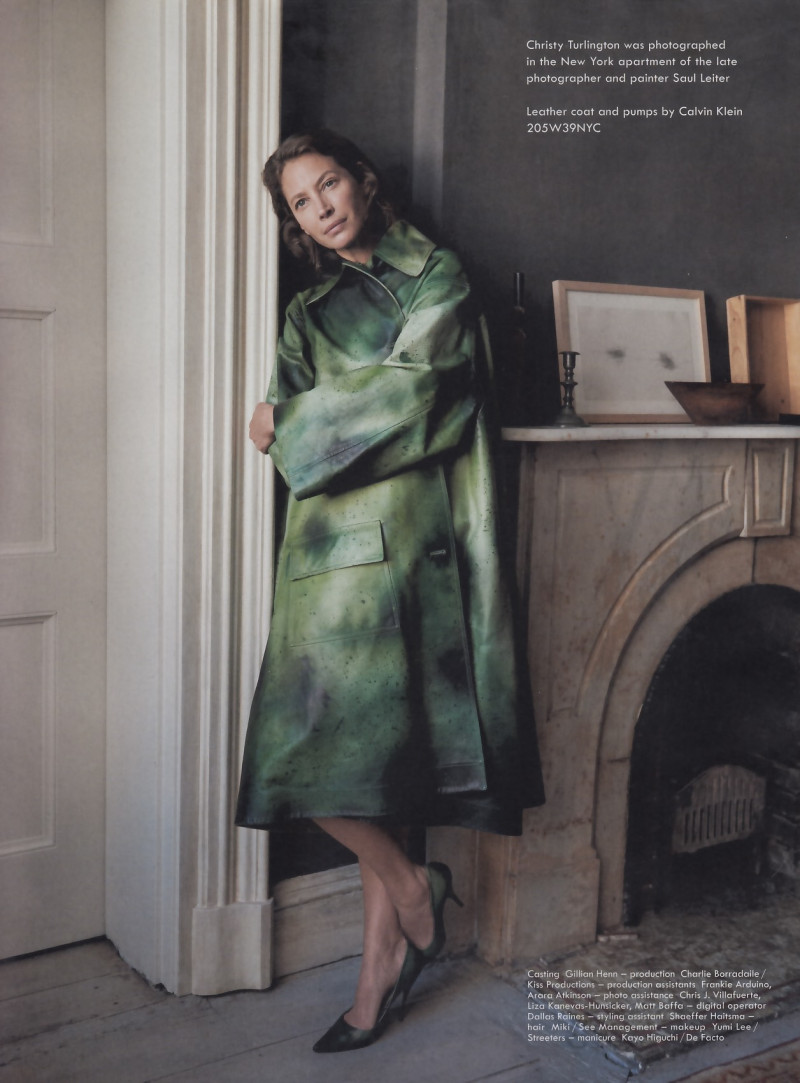 Christy Turlington featured in Marathon woman, February 2018