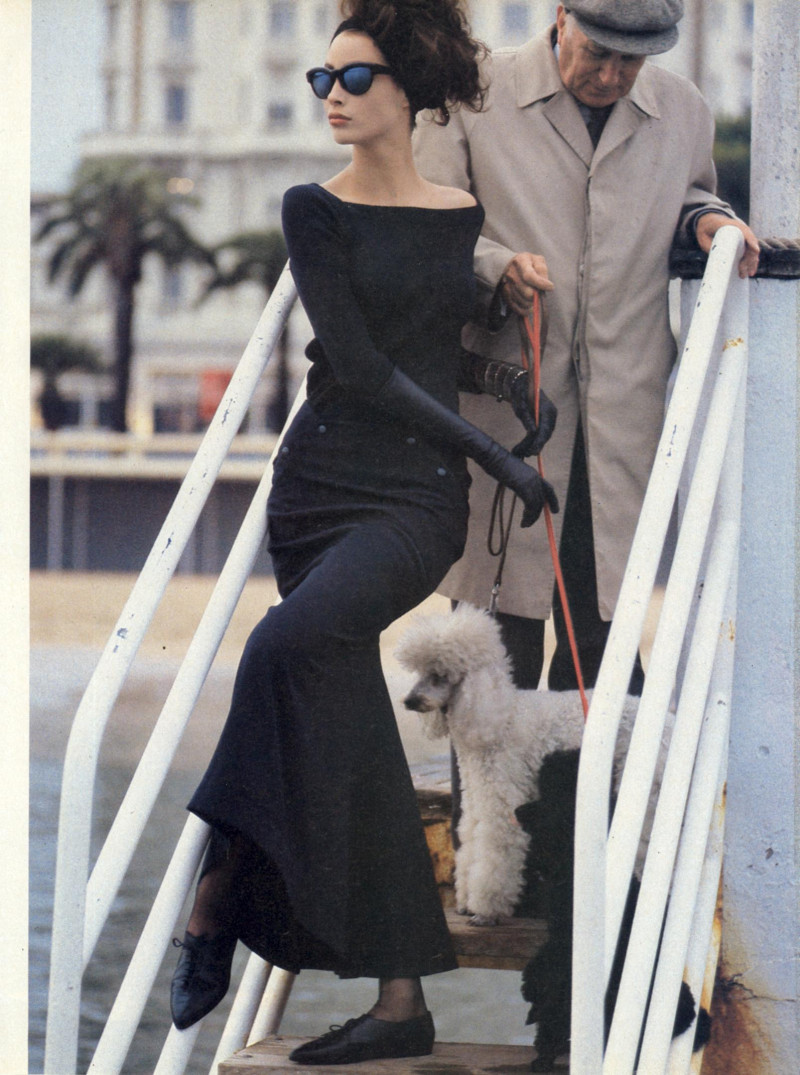 Christy Turlington featured in What\'s changing - Paris, January 1986