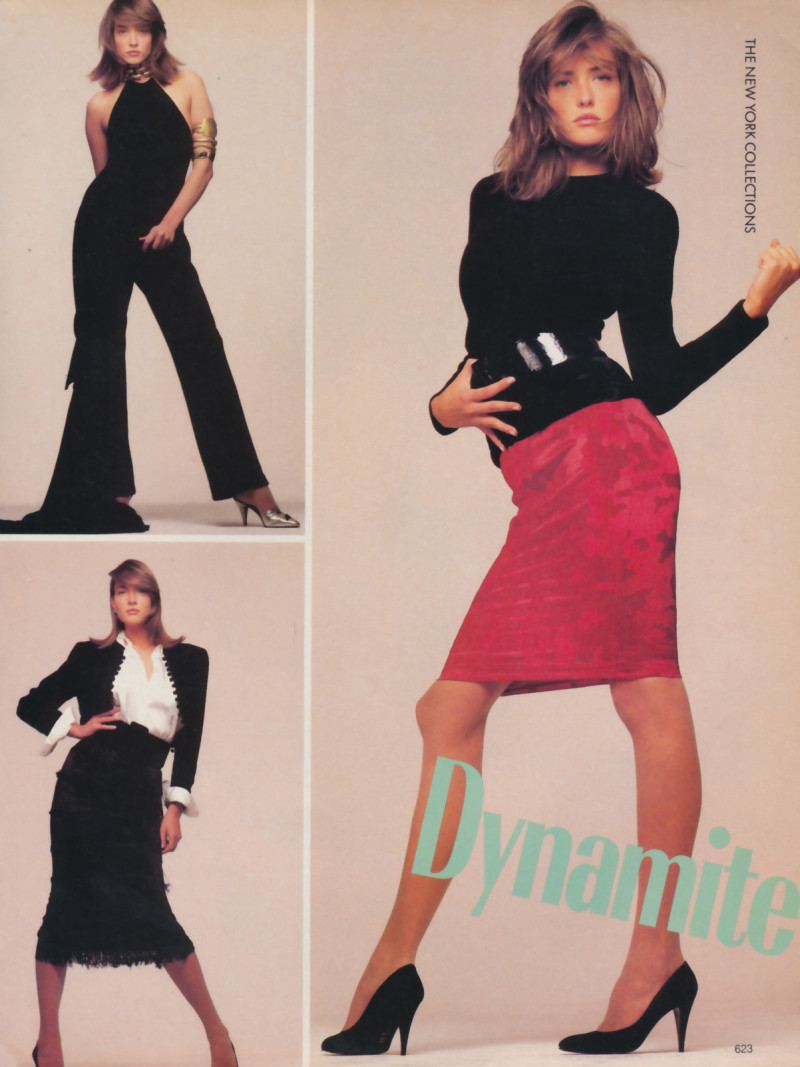 Christy Turlington featured in P.M Dressing, September 1986