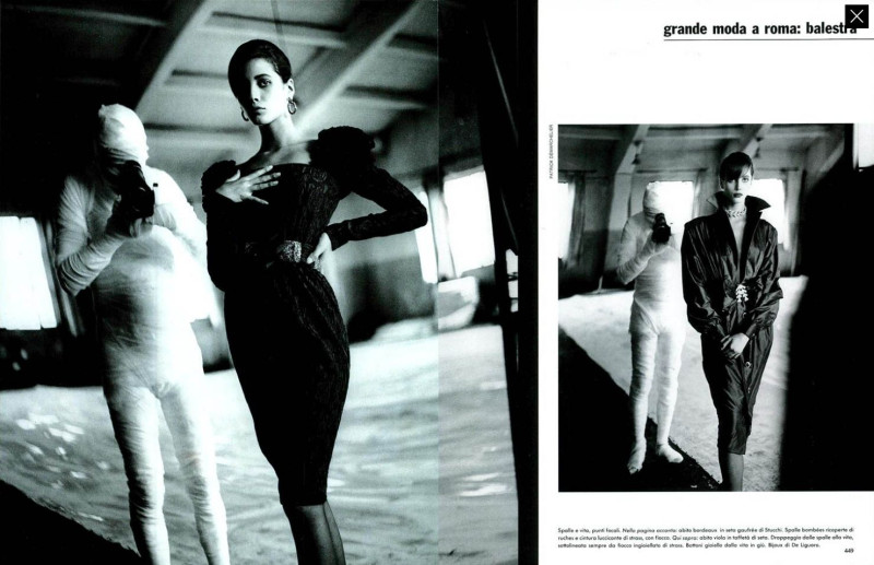 Christy Turlington featured in Della silhouette fa un gioiello, September 1986