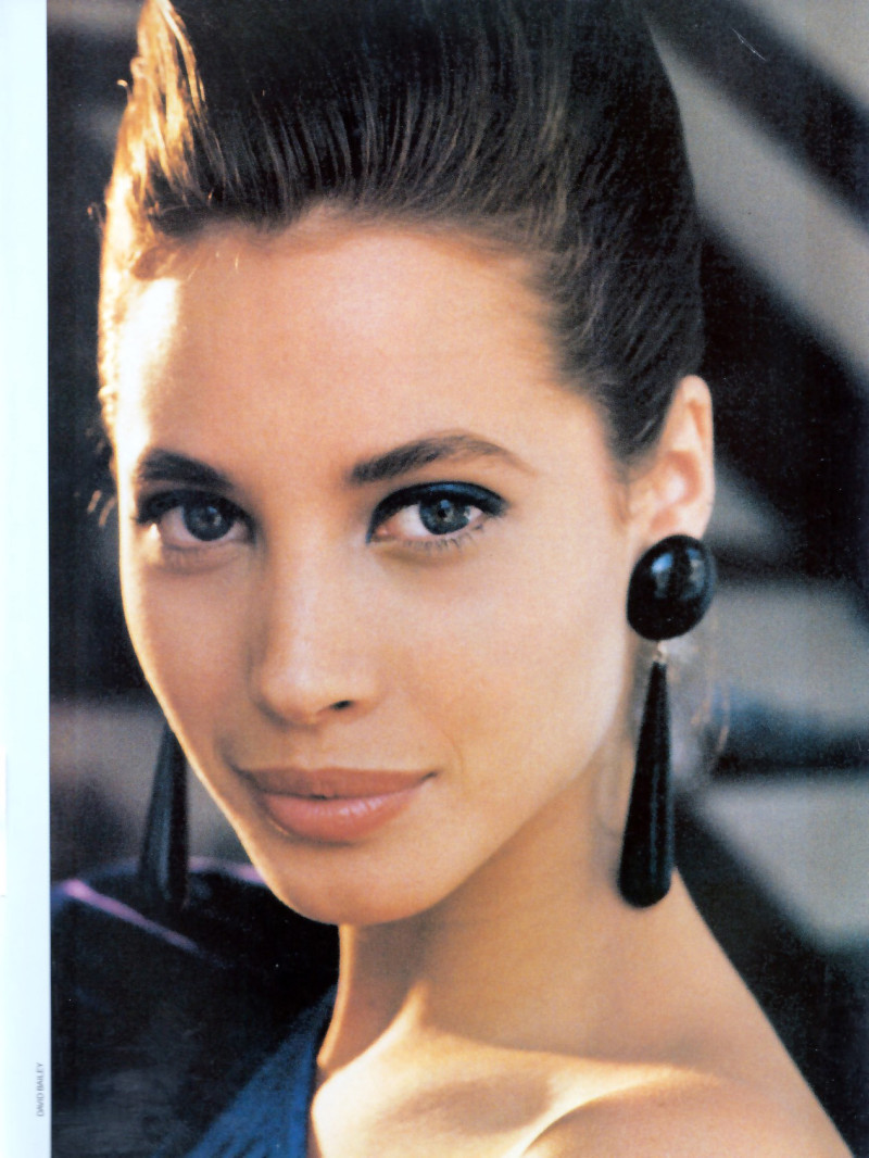 Christy Turlington featured in A softer sense of form, February 1987