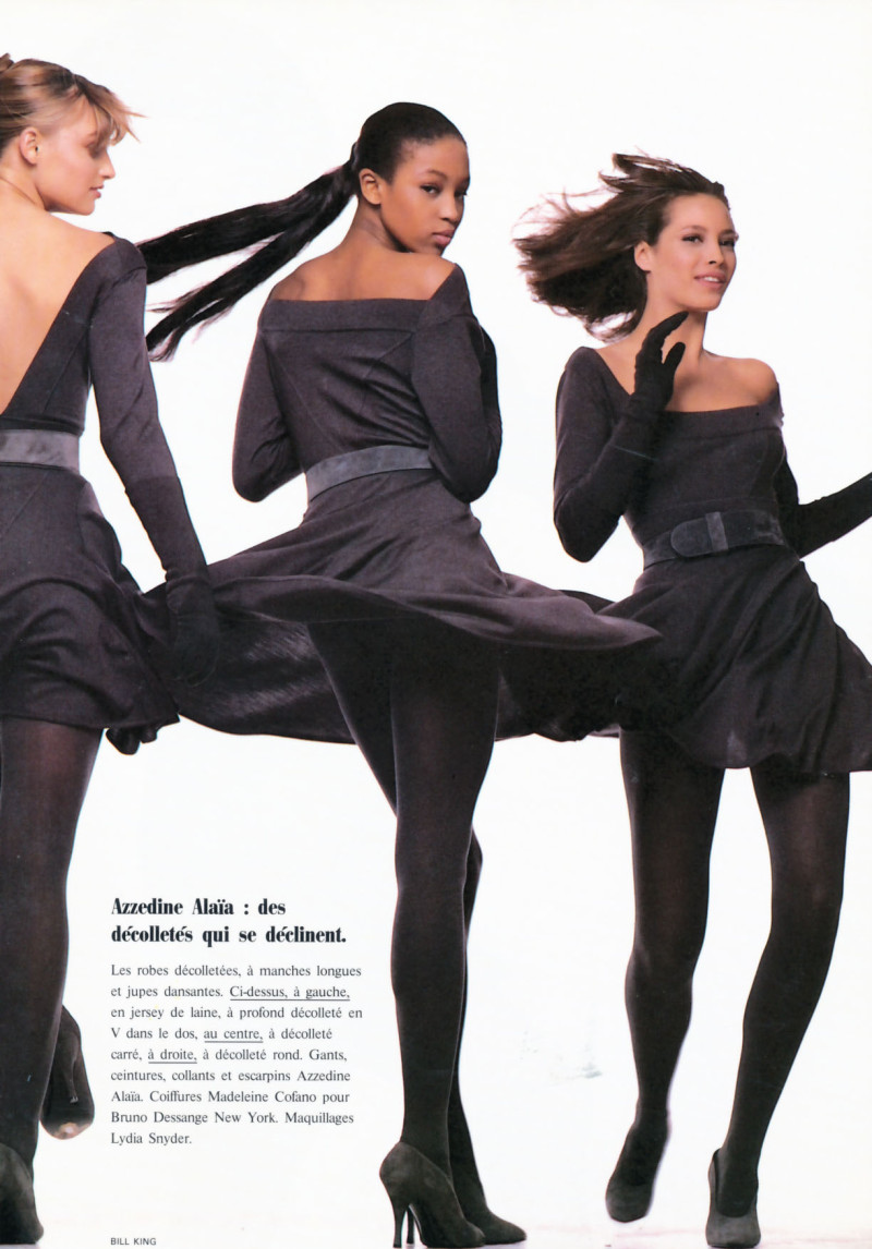 Christy Turlington featured in La mode c\'est ça, August 1987