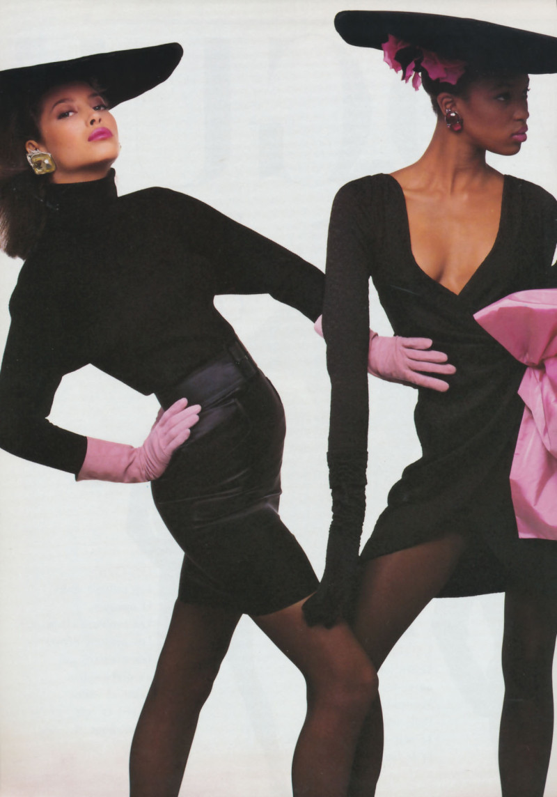 Christy Turlington featured in La mode c\'est ça, August 1987