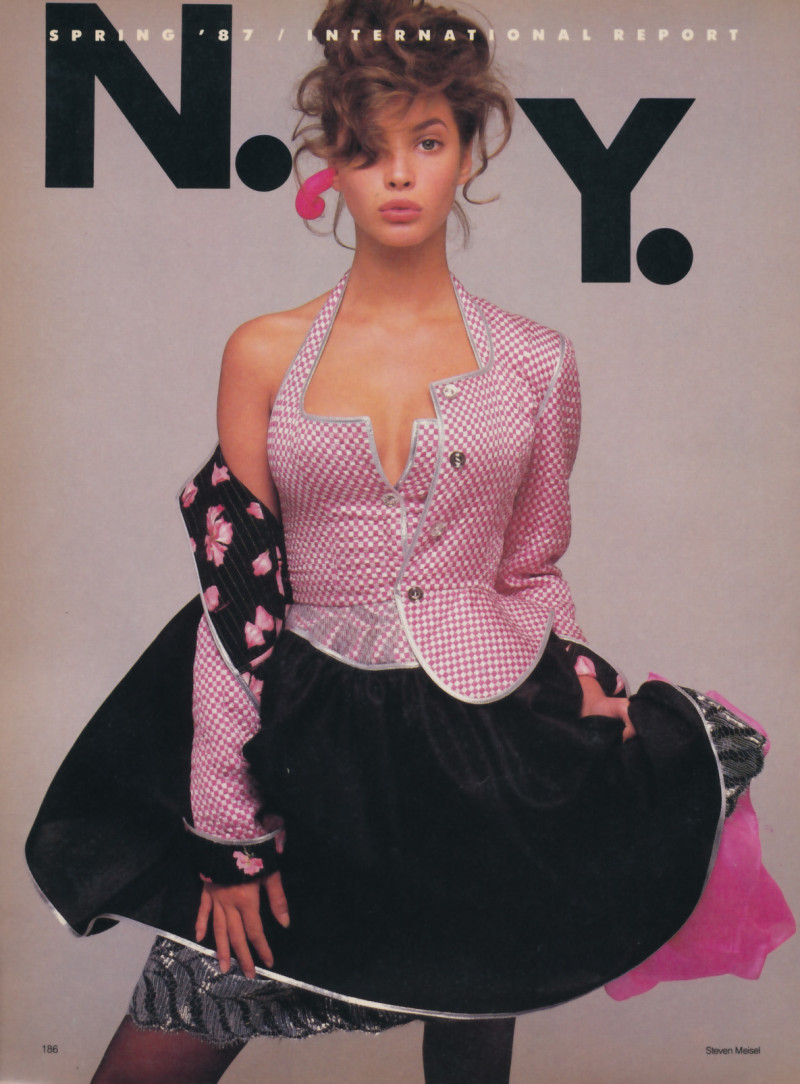 Christy Turlington featured in NY ... Legs, legs, legs, January 1987