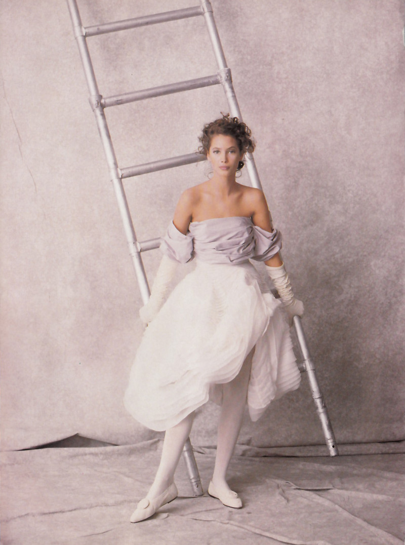 Christy Turlington featured in British futures , February 1988