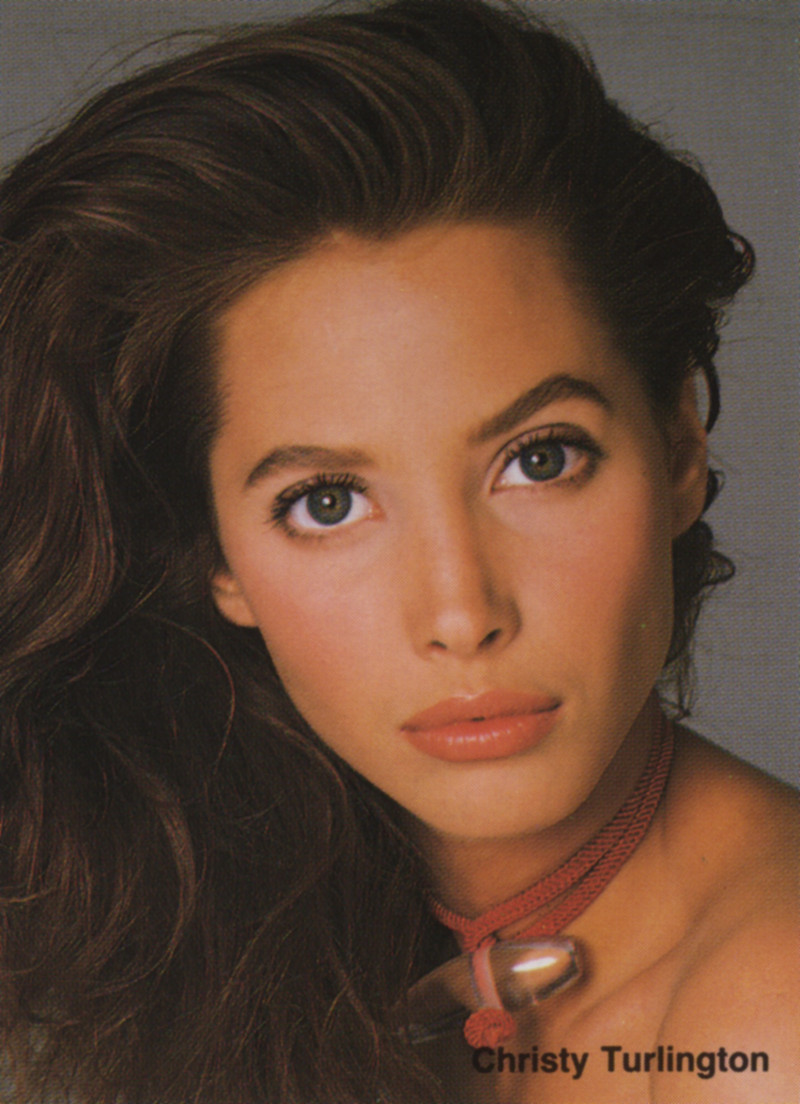 Christy Turlington featured in Christy, July 1989