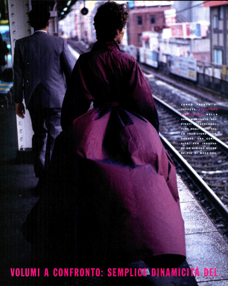 Trionfa la moda italiana in Giappone, November 1990