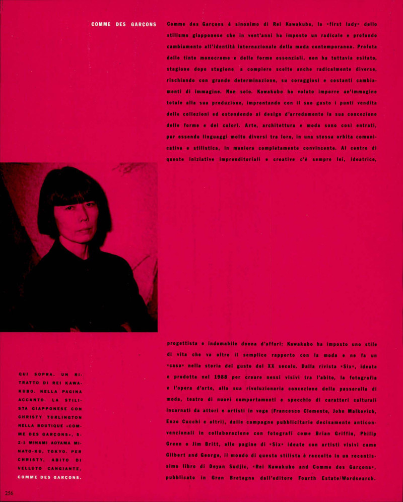 Trionfa la moda italiana in Giappone, November 1990