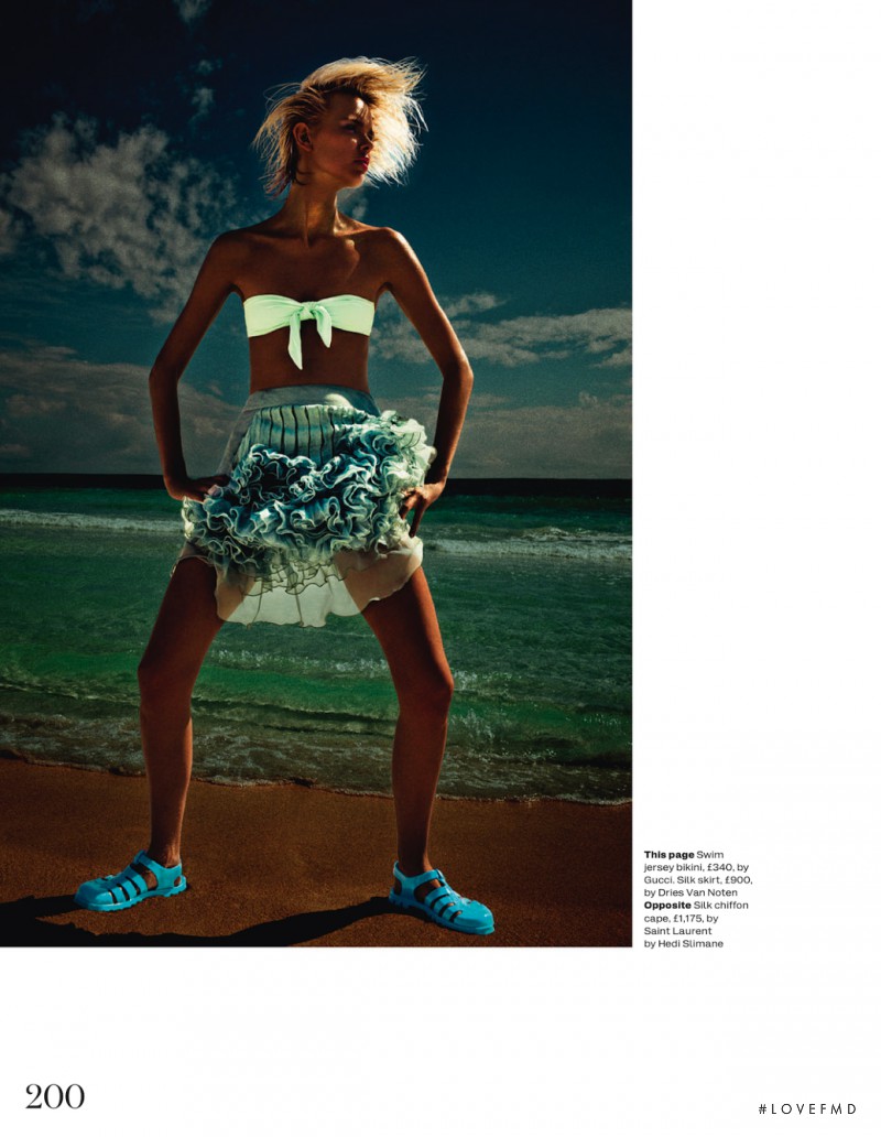 Dewi Driegen featured in Colour Ocean Scene, May 2013