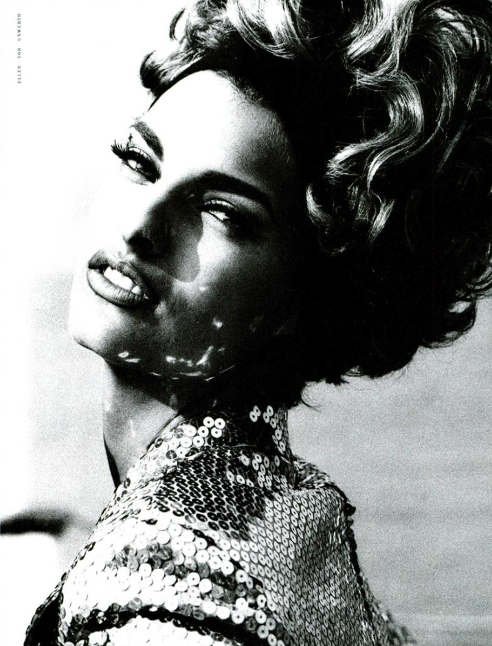 Christy Turlington featured in The sisters, July 1990