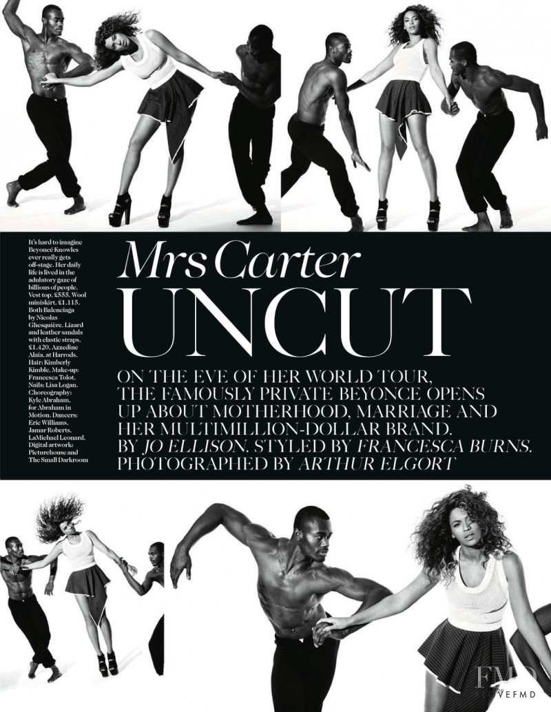 Mrs Carter Uncut, May 2013