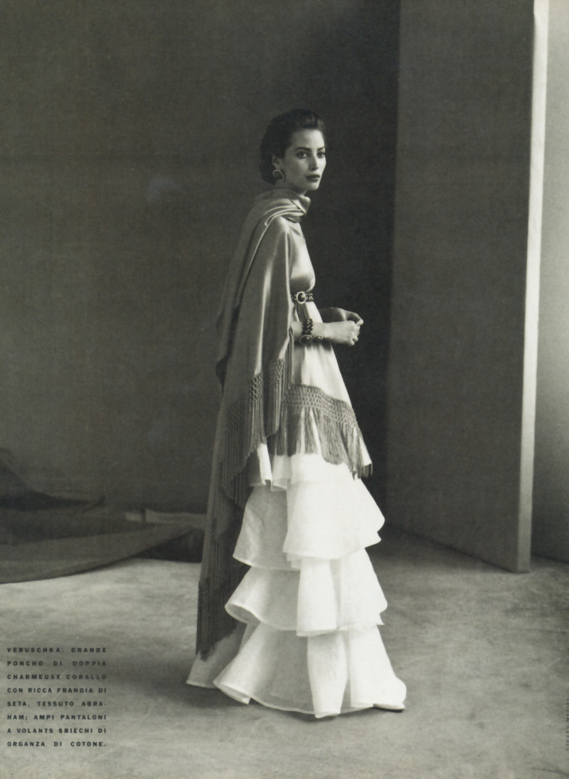 Christy Turlington featured in Alta moda, March 1991