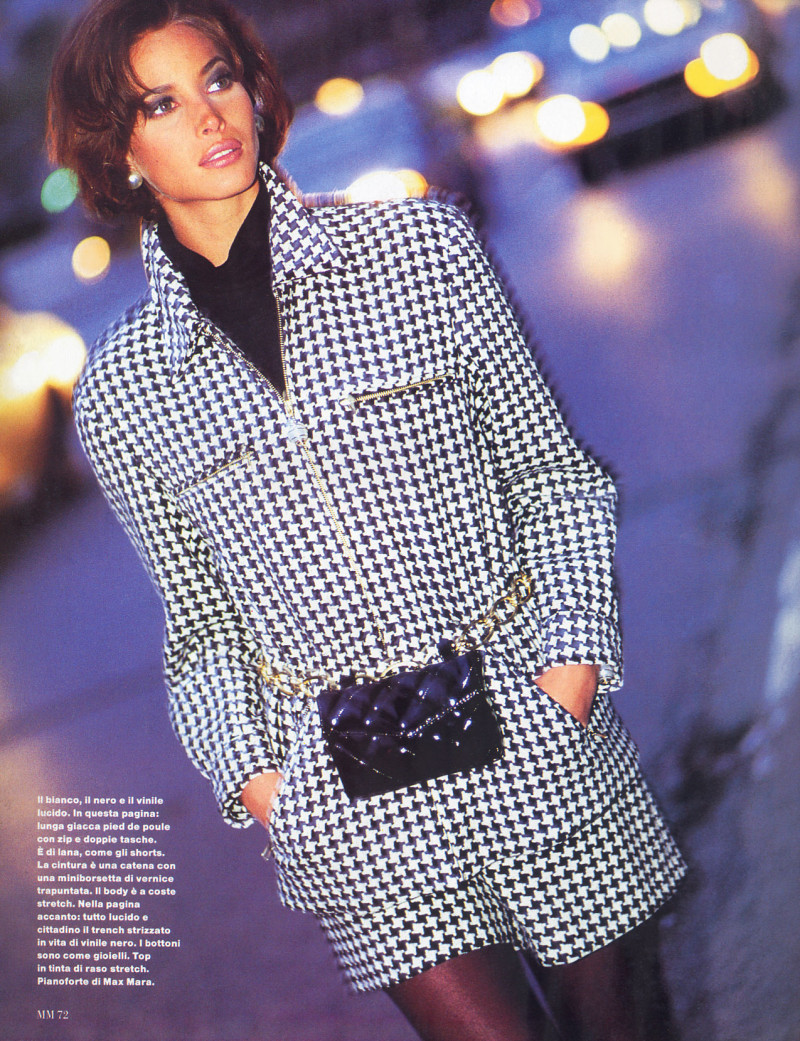 Christy Turlington featured in Christy, September 1991