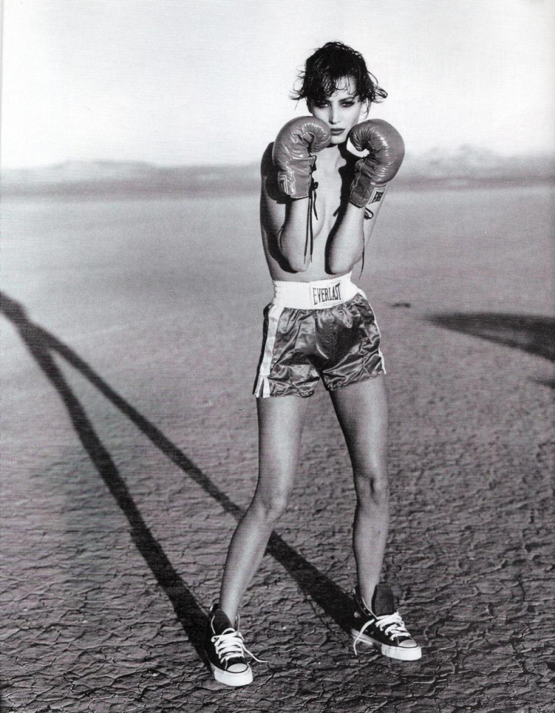 Christy Turlington featured in Red hot, August 1991