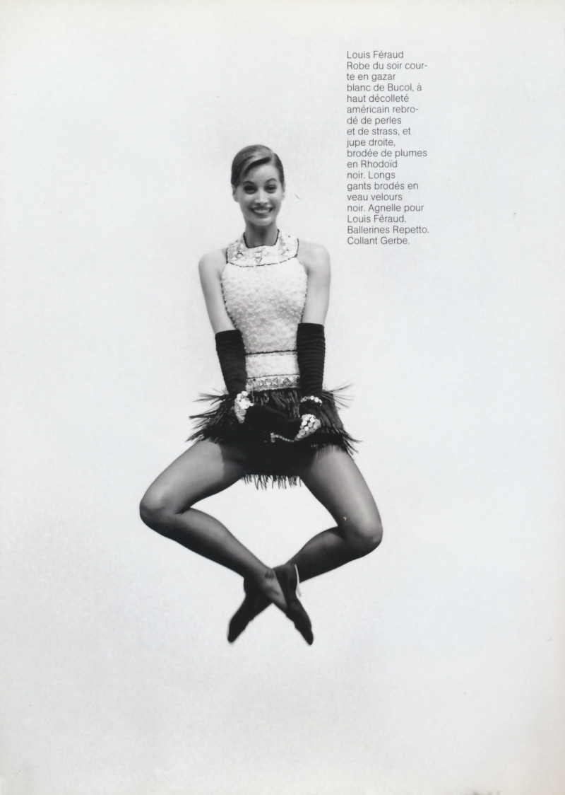 Christy Turlington featured in Rentrée des artistes, September 1991