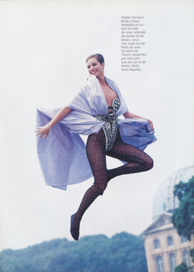 Christy Turlington featured in Rentrée des artistes, September 1991