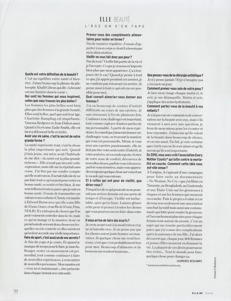 Vieillir ne m\'inquiète pas, November 2016