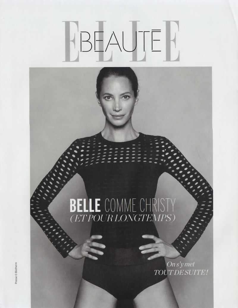 Christy Turlington featured in Vieillir ne m\'inquiète pas, November 2016