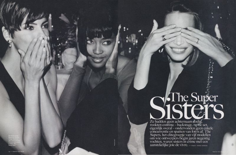 Christy Turlington featured in The super sisters, November 2016