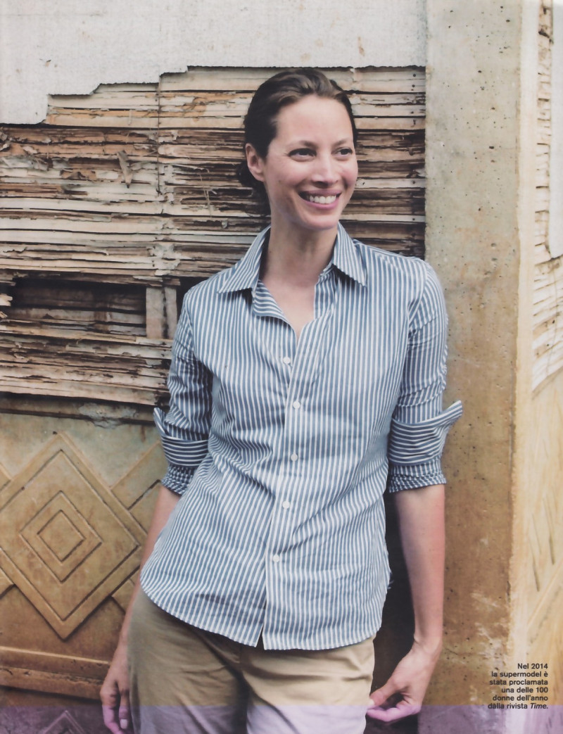 Christy Turlington featured in Per me ogni madre conta, January 2016