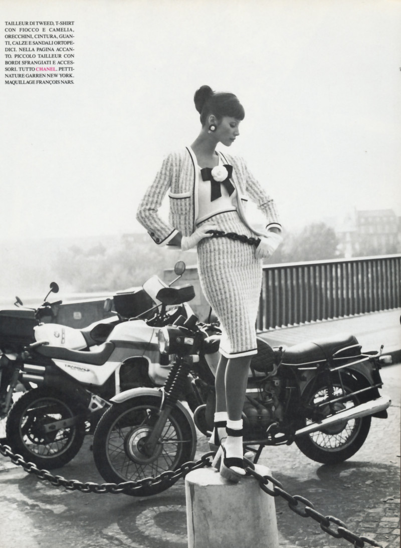 Christy Turlington featured in Vive Paris, February 1992