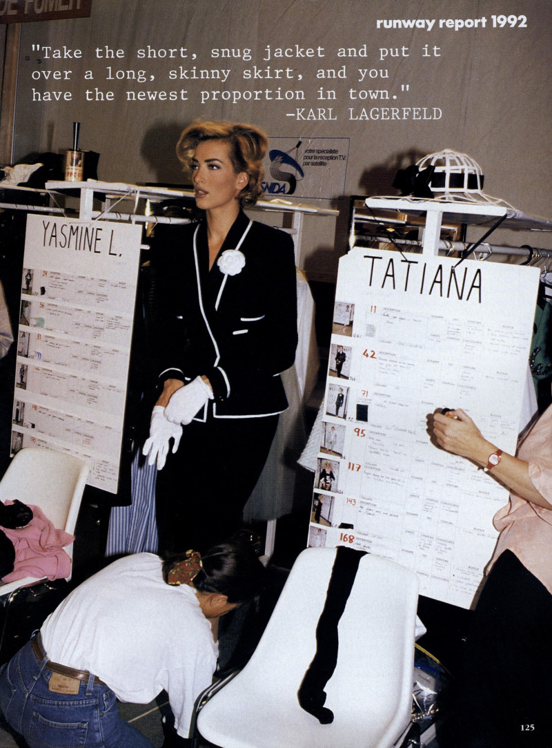 Runway report, January 1992