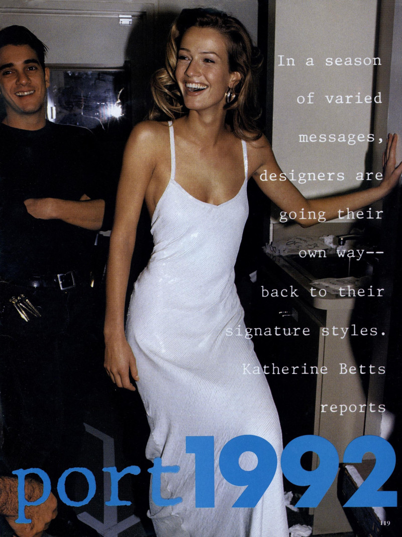 Runway report, January 1992