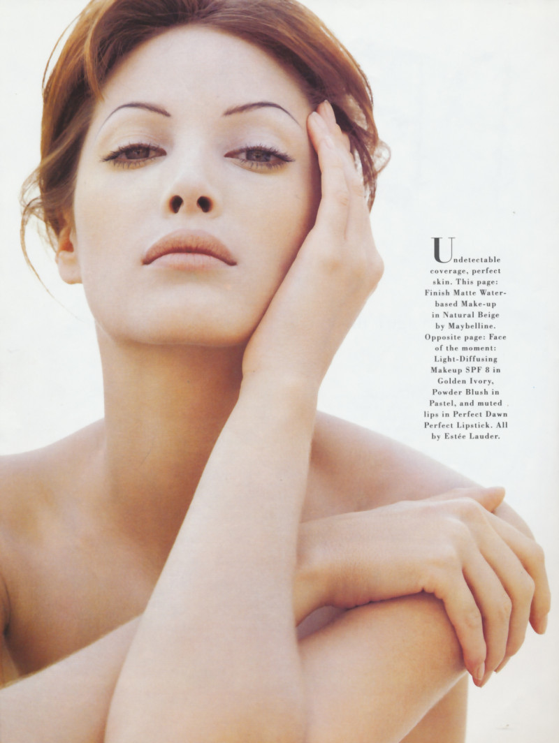 Christy Turlington featured in Petal pushers, October 1992