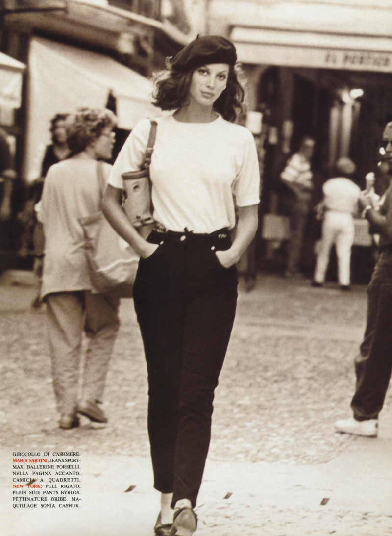 Christy Turlington featured in I found my love in Portofino, December 1992