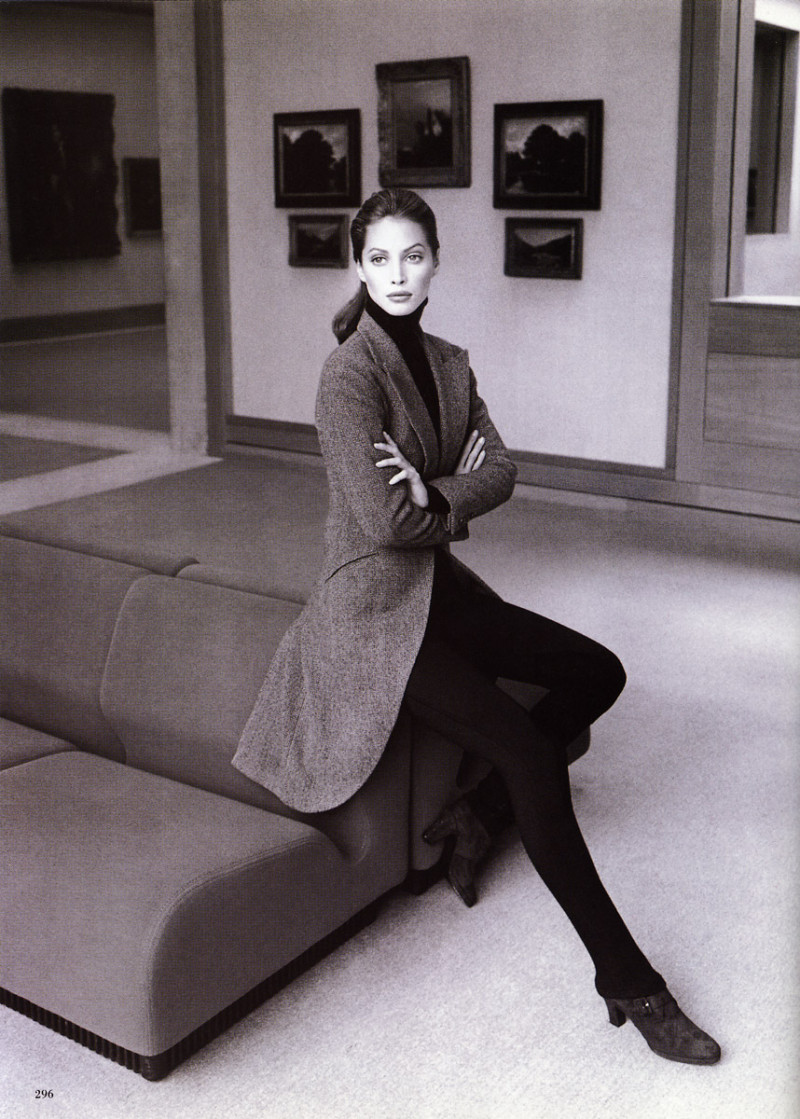 Christy Turlington featured in Falls refined appeal, September 1992