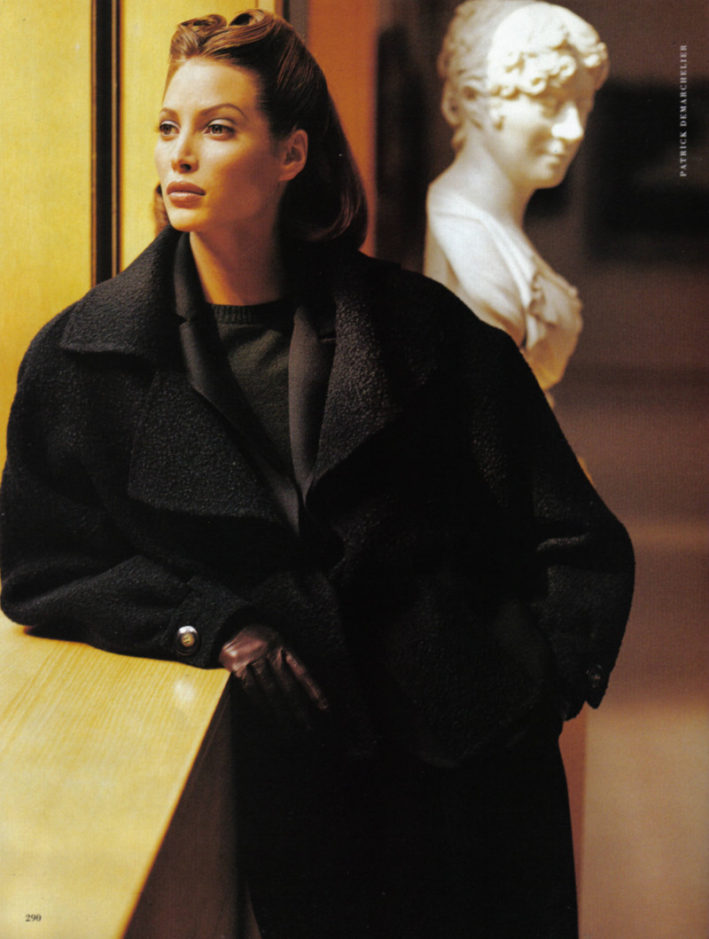 Christy Turlington featured in Falls refined appeal, September 1992