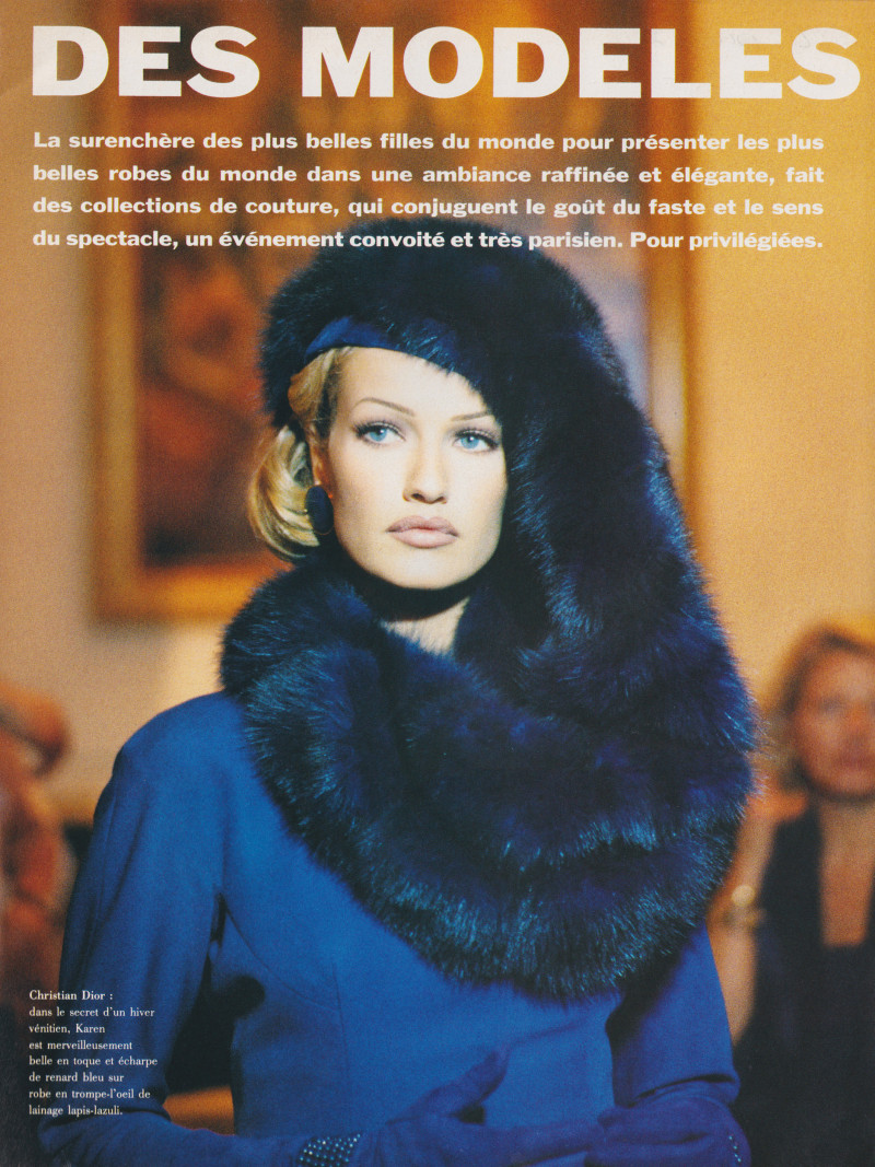 Des modeles tops, September 1992