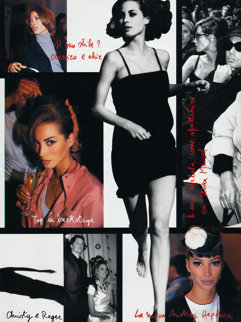 Christy Turlington featured in Christy, August 1992