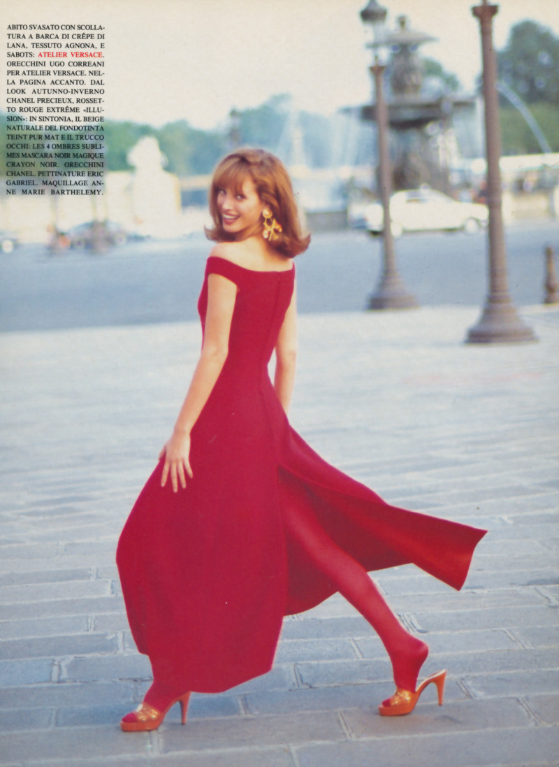 Christy Turlington featured in C\'est Paris, September 1992