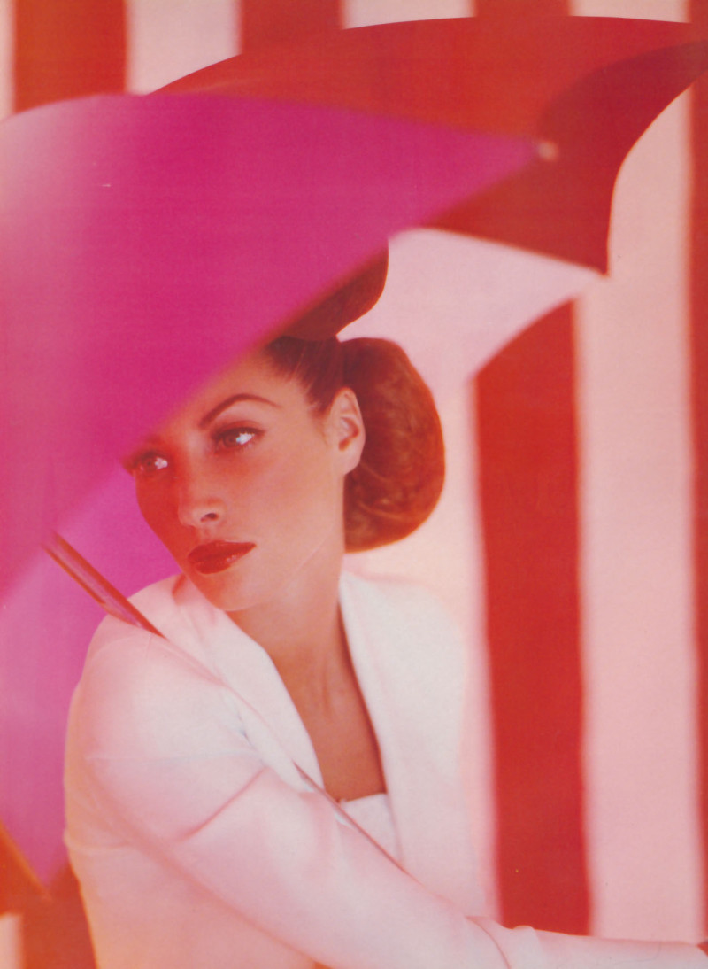 Christy Turlington featured in Beauty, March 1992