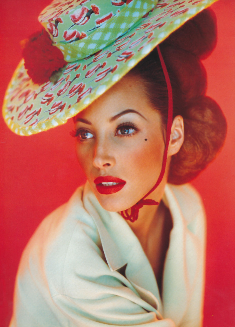 Christy Turlington featured in Beauty, March 1992